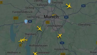 Münih Havalimanı'nda ikinci kez dron alarmı: Yeniden uçuşlara kapatıldı