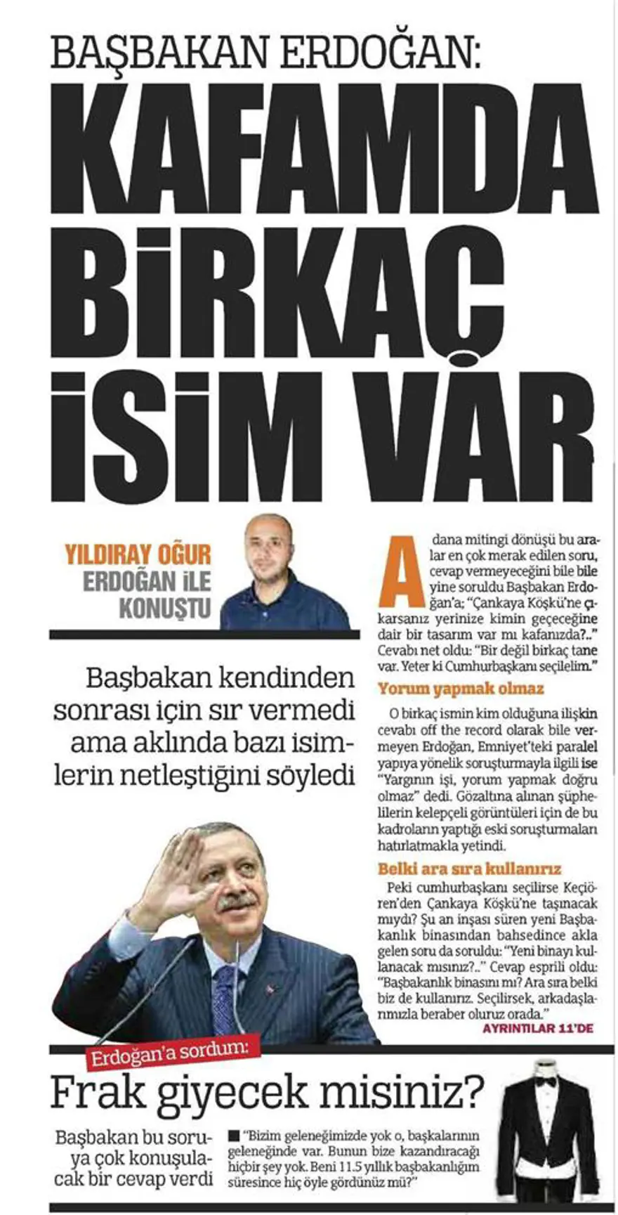 25 Temmuz Gazete manşetleri 