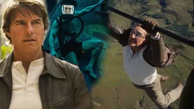 62 yaşındaki Tom Cruise hayatını tehlikeye atmaya devam ediyor! Görevimiz Tehlike 8 için geri sayım
