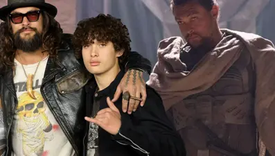 Jason Momoa ile Lisa Bonet'in oğulları Nakoa-Wolf Momoa oyuncu oluyor