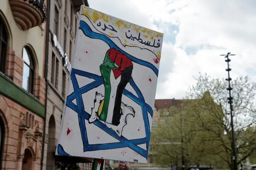 Eurovision finaline İsrail protestoları damga vuruyor 7