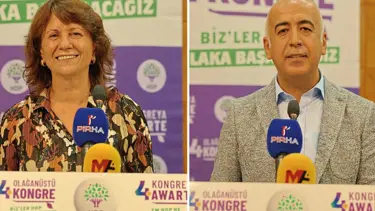 HDP'nin yeni eş genel başkanları belli oldu