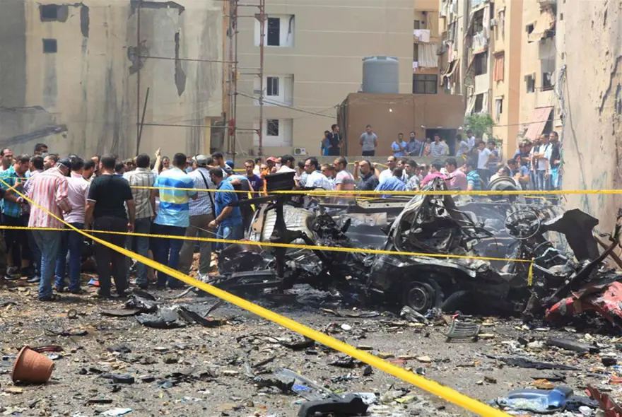 Hizbullah'ın kalesine bombalı saldırı 12 Hizbullah'ın kalesine bombalı saldırı 12