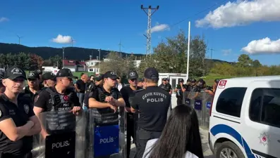 Çatalca'daki işçi eylemine polis müdahalesi: 80 gözaltı