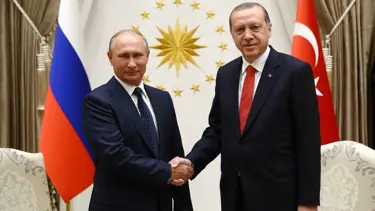 Rusya Devlet Başkanı Putin'den, Cumhurbaşkanı Erdoğan'a yeni yıl mesajı
