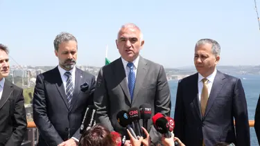 Dev kruvaziyer gemisi 'Costa Venezia' Galataport İstanbul'a yanaştı
