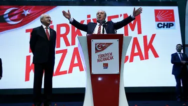 CHP'nin cumhurbaşkanı adayı Muharrem İnce