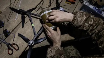 Katil robotlar cephede: Ukrayna'nın yeni ölüm makinesi