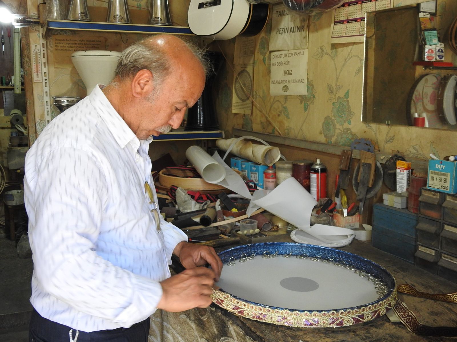 Gaziantep'te 50 yıldır baba mesleğini sürdürüyor: ''Türkiye'de ve dünyada büyük çığır açtık''