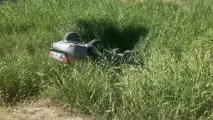 Otomobil takla attı: Aynı aileden 5 kişi yaralandı