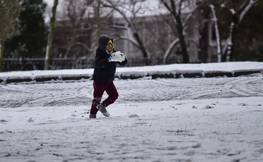 İstanbul'dan kar fotoğrafları 9