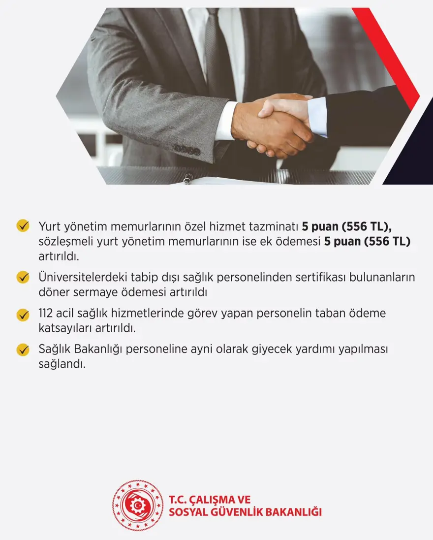 Memur zammında kritik gün... Toplu sözleşmede 11 iş koluna yeni hak! 17 Memur zammında kritik gün... Toplu sözleşmede 11 iş koluna yeni hak! 17