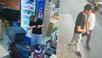 Kardeşlerin hırsızlık tuzağı: Biri bekledi, diğeri çaldı