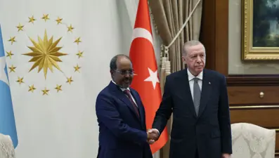 Cumhurbaşkanı Erdoğan'ın Somalili mevkidaşı Mahmud ile görüştü