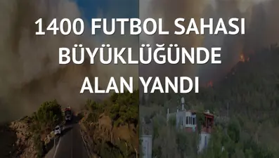 Mersin yangını ikinci gününde kontrol altında