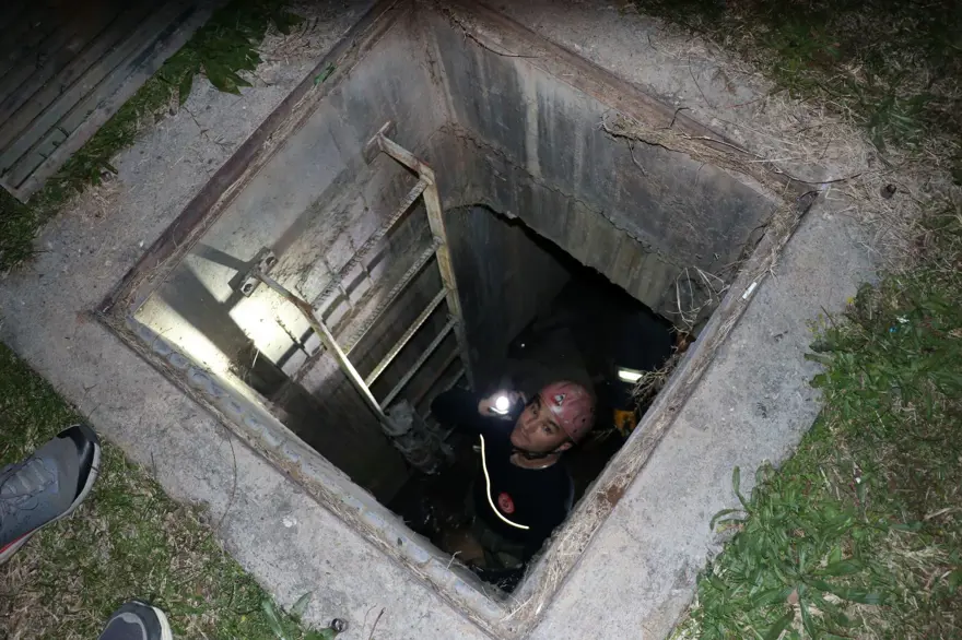 Kanalizasyondangelen gizemli ses! Antalya’da ekipler alarma geçti: Kim var orada? 4