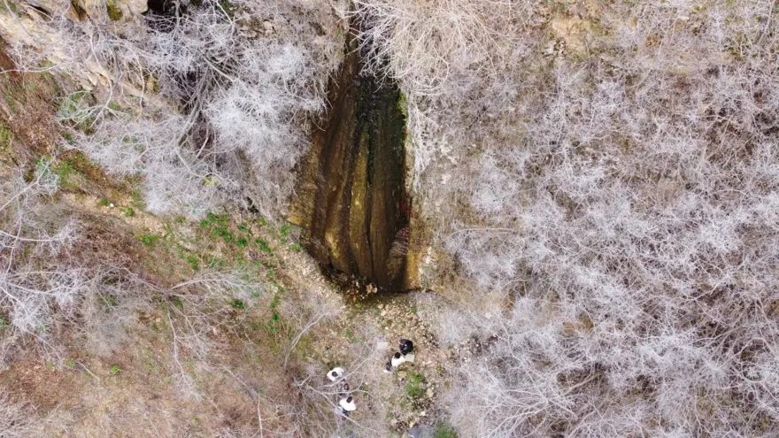 Halk arasında "Ağlayan Şelale" deniliyor: Fotoğraf tutkunlarının yeni adresi oldu 1