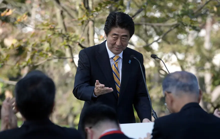 Japonya Başbakanı Abe İstanbul'da 5