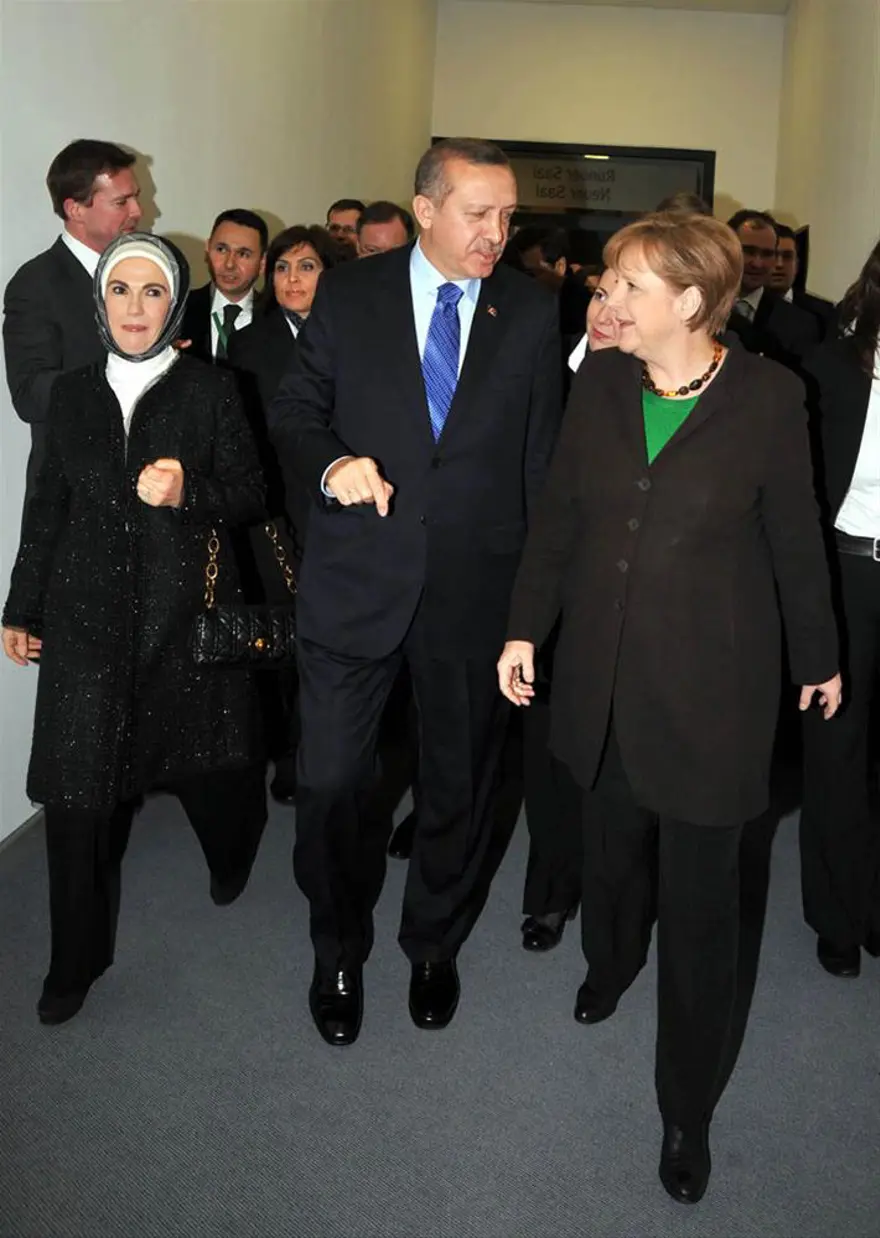 Erdoğan - Merkel buluşması 7 Erdoğan - Merkel buluşması 7