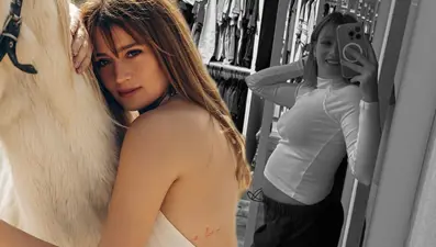 Oyuncu Gizem Karaca anne oluyor! Karnı burnunda ilk pozunu paylaştı