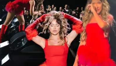 Hadise'den Belçika konseri: Sahnede gözyaşlarını tutamadı