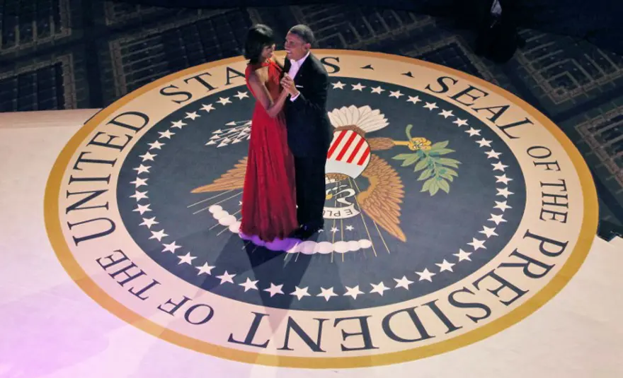 Obama çiftinden romantik dans 8 Obama çiftinden romantik dans 8