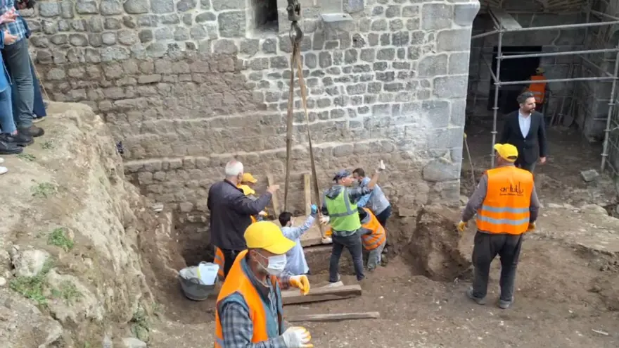 Diyarbakır’da ilk kez lahit bulundu 