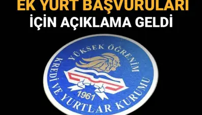 Kredi ve Yurtlar Genel Müdürlüğü'nden ek yurt başvuru duyurusu: KYK ek yurt başvuruları ne zaman başlayacak?
