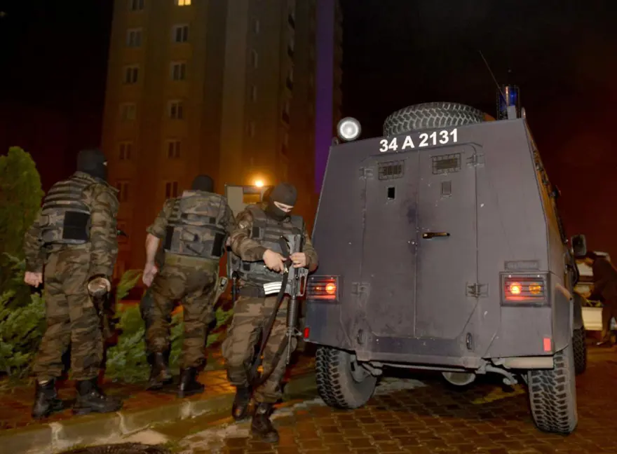 İstanbul'da PKK operasyonu 1