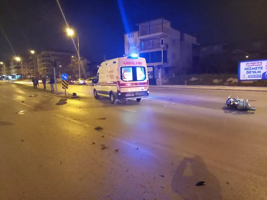 Akrobatik hareketler kaza getirdi 