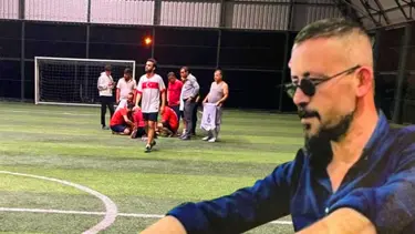 Yıllar sonra bir araya gelmişlerdi: Halı sahada acı olay