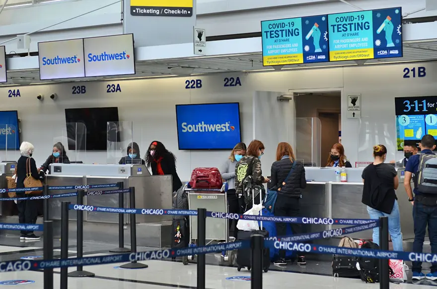 ABD’de hava yolu şirketi Southwest Airlines'in 2000’den fazla uçuşu iptal oldu 5 ABD’de hava yolu şirketi Southwest Airlines'in 2000’den fazla uçuşu iptal oldu 5