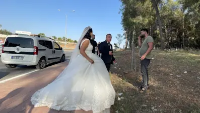 Adana'da düğün öncesi fotoğraf çekimi yaptıran çiftin araçtaki altınları çalındı