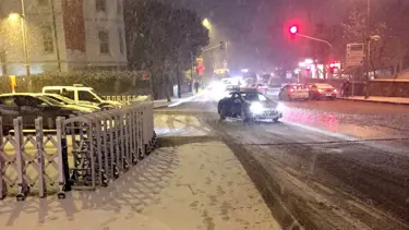 İstanbul beyaza büründü