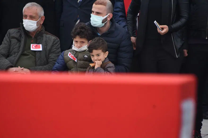 Şehit Pilot Burak Gençcelep'e veda 15