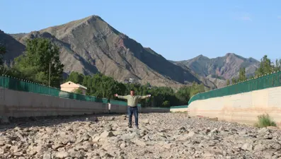 Çoruh Nehri'ne dökülen Oltu Çayı kurudu