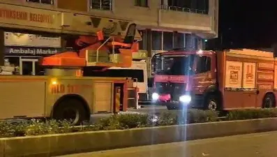 Ocakta unutulan yemek siteyi ayağa kaldırdı