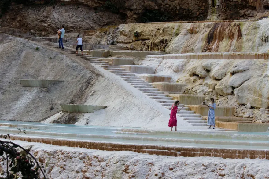 Giresun'da doğaseverlerin gözdesi: Göksu Travertenleri 1 Giresun'da doğaseverlerin gözdesi: Göksu Travertenleri 1