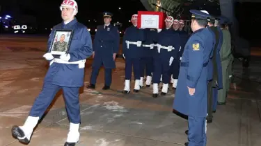 Şehit Mustafa Uslu'nun cenazesi memleketine götürüldü