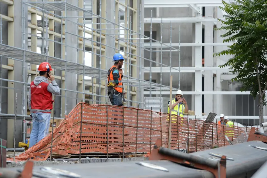 YHT Garaj inşaatında kaza 17