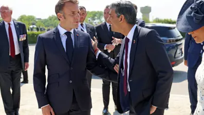 Sunak, Normandiya'daki törenden erken ayrılması nedeniyle özür diledi