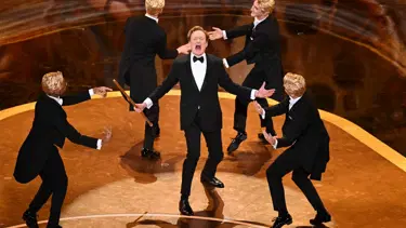 Oscar Ödülleri'nin sunucusu Conan O'Brien, Oyuncak Hikayesi 5 kadrosunda