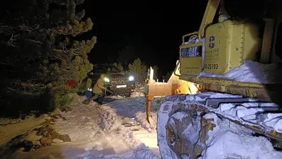 Kazdağları'nda mahsur kalan iki kişi kurtarıldı