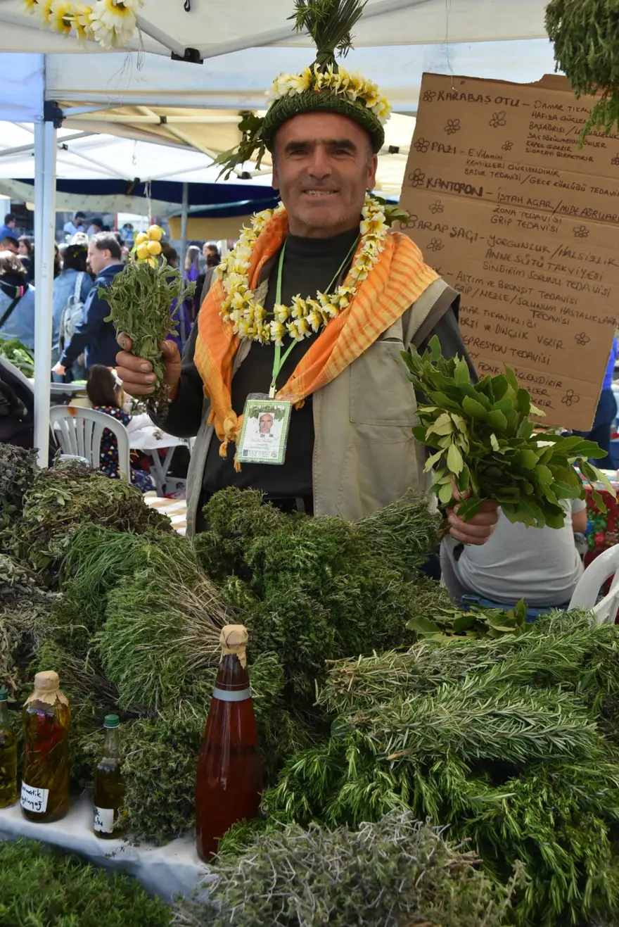 Alaçatı Ot Festivali'nden renkli kareler 11