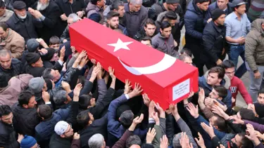 İdlib şehitlerine veda