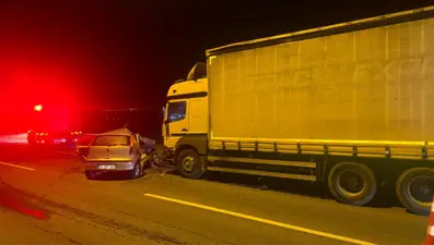 Bolu'da feci kaza: Bir ölü