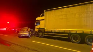 Bolu'da feci kaza: Bir ölü