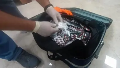 Kastamonu’da 5 bin adet sentetik ecza hapı ele geçirildi