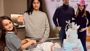 Volkan Demirel'den kızı Yasmin ile ilk poz Volkan Demirel'den kızı Yasmin ile ilk poz