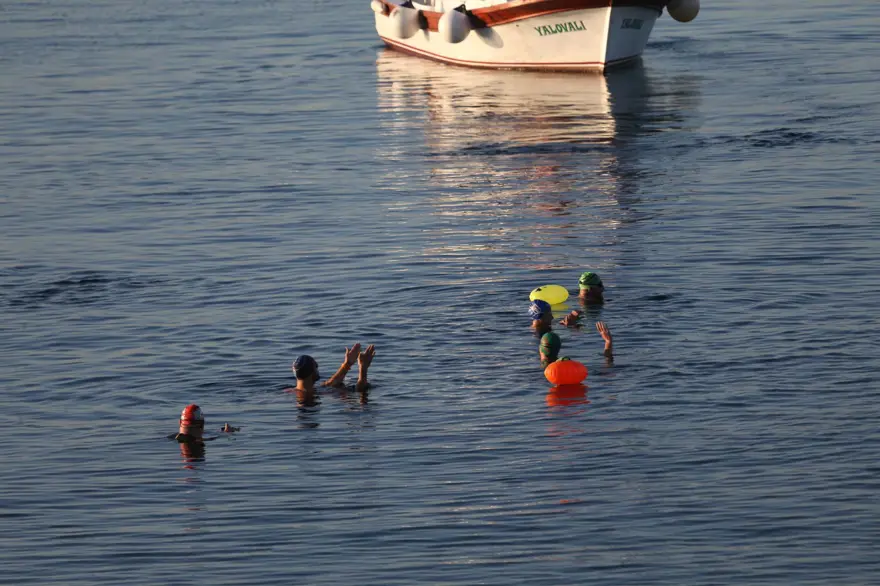 3. Gökçeada Açık Deniz Yüzme Maratonu başladı 2 3. Gökçeada Açık Deniz Yüzme Maratonu başladı 2
